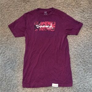 Diamond Supply Co. Women’s Purple T-Shirt